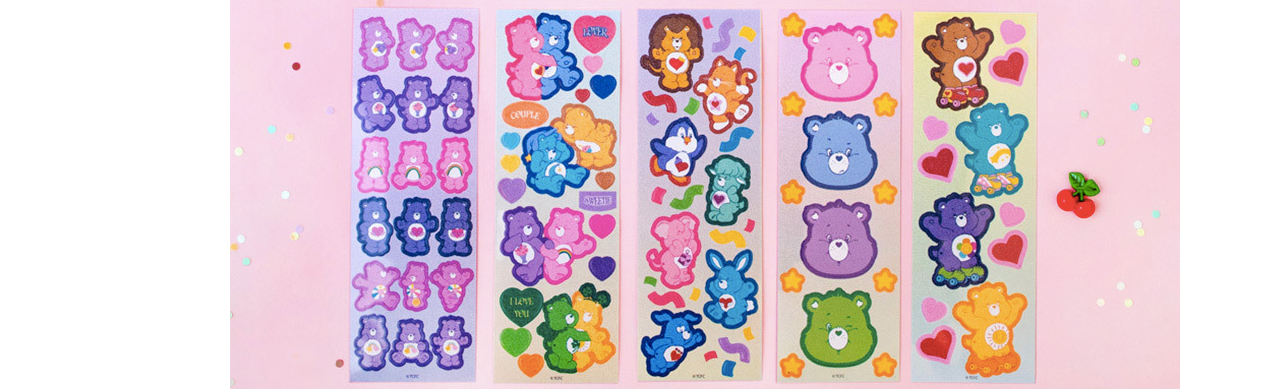 Care Bear Seal Sticker