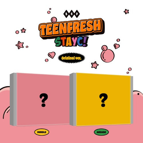 STAYC The 3rd Mini Album[TEENFRESH](Original ver.) with poster tube