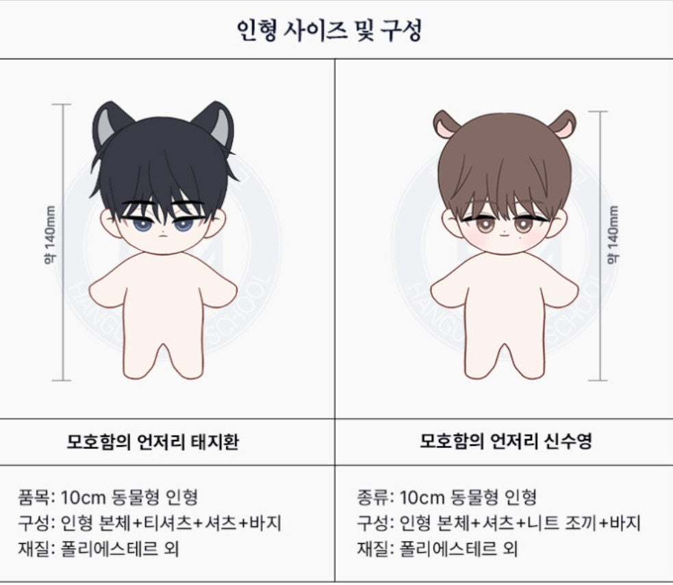 The Edge of Ambiguity : 10cm doll set