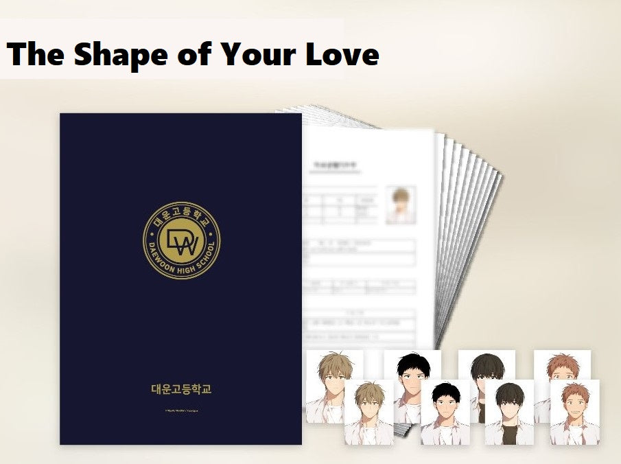 [in stock][collaboration cafe] The Shape of Your Love × The Shape of Sympathy : Daewoon school record Set