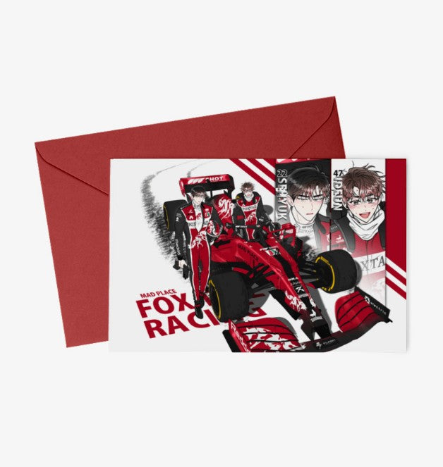 Mad place : Racing Postcard