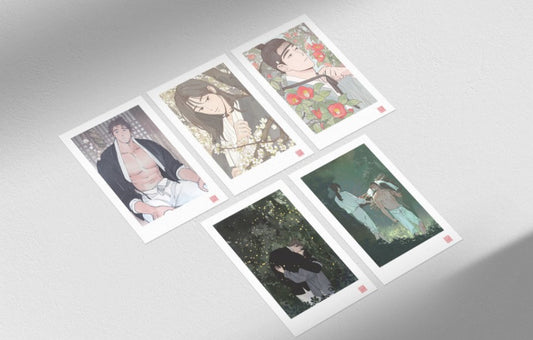 Bongchon Bride : Korean paper poster set + hologram photo card