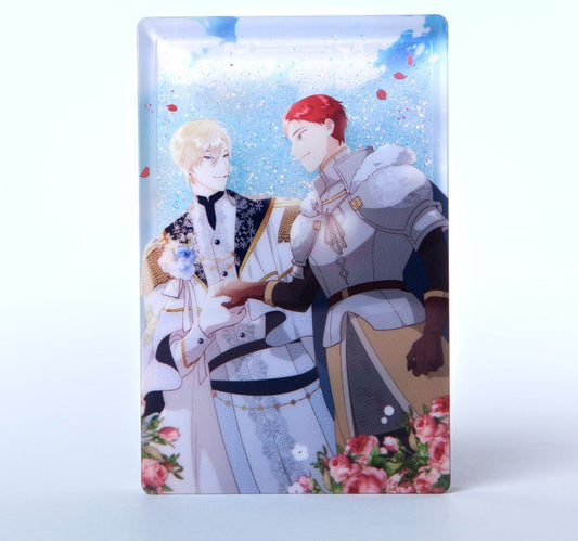 The Knight and Her Emperor : Water Glitter with PR card