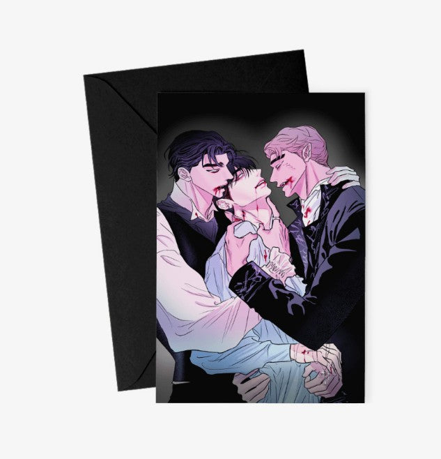 Fool in the Pool : Halloween Postcard