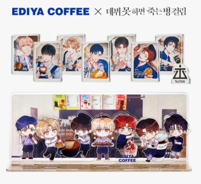pre-order] EDIYA × Debut or Die : Acrylic Set – nemo it store