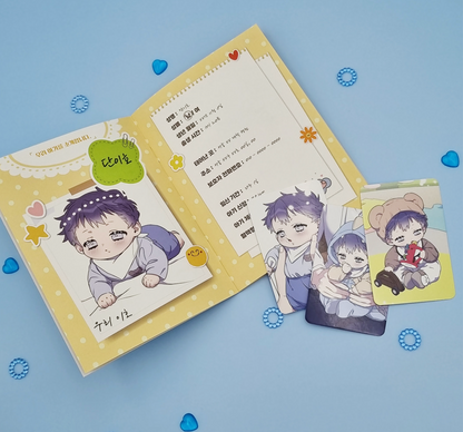 [re-stock, no benefit postcard] Surge towards you : Bangwool maternity handbook (Baby Diary)