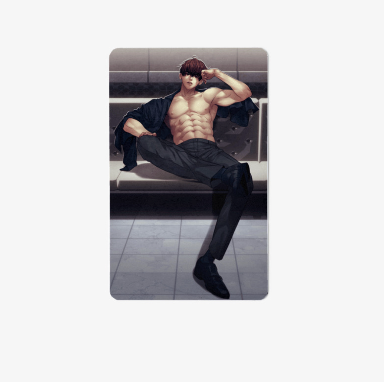 The pawn's revenge : Black Seongrok photo card