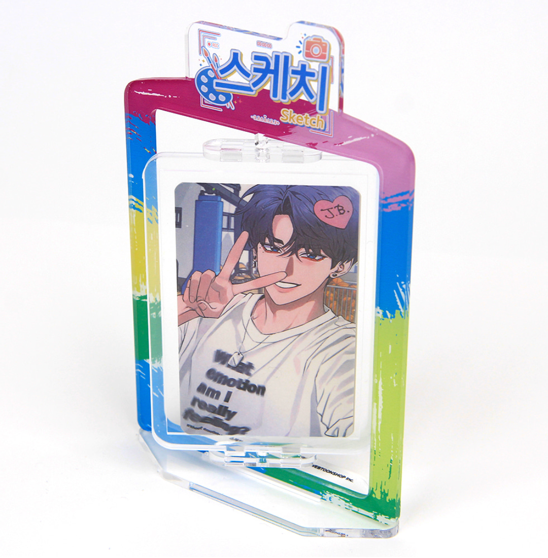 'Sketch' : Photocard holder acrylic stand