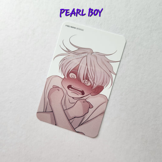 PEARL BOY : Paper photo card from Collab cafe, Ver.1