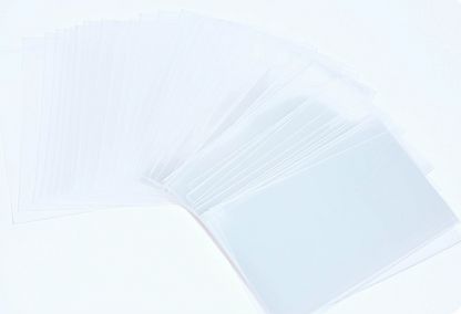 Postcard sleeves : 105x154mm, Thickness 0.1mm, 50 sheets