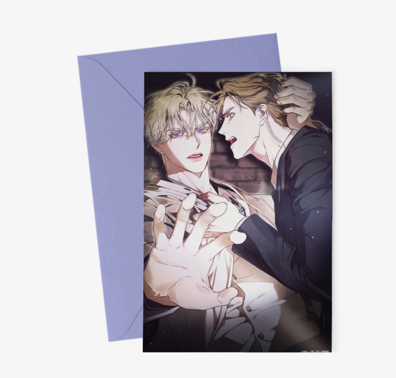 Kiss Me If You Can : Big Postcard + Envelope – nemo it store