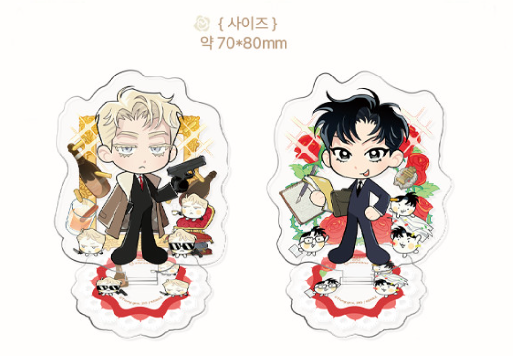 Roses and Champagne : SD Mini Stand set