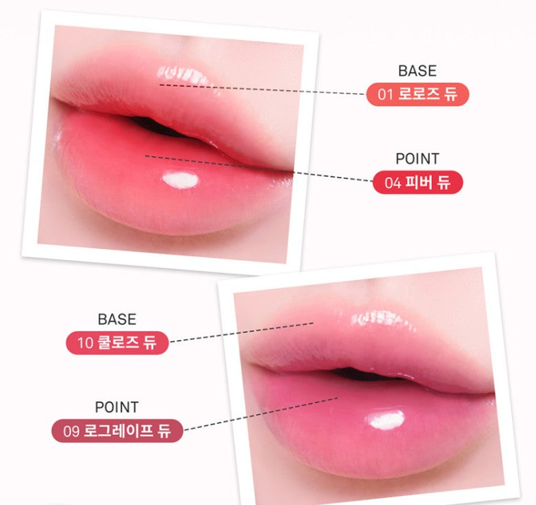 Hince Raw Glow Dewy Ball 13 colors Lip balm