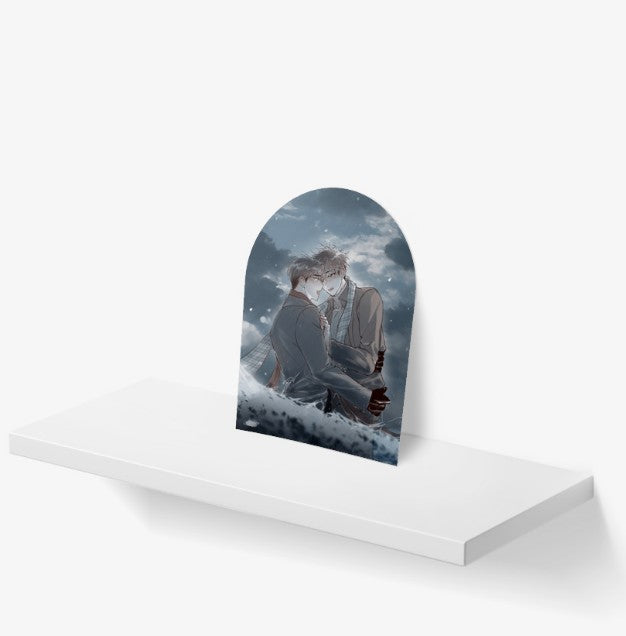 Mad place : The warmest sea Ive ever met Arch-Shaped Postcard