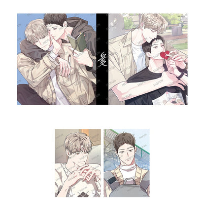 [pre-order][collaboration cafe]Between the Lines : Collection Card Binder + 2 postcard