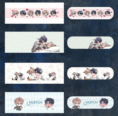 [collaboration cafe] Sketch : Character Band-Aid