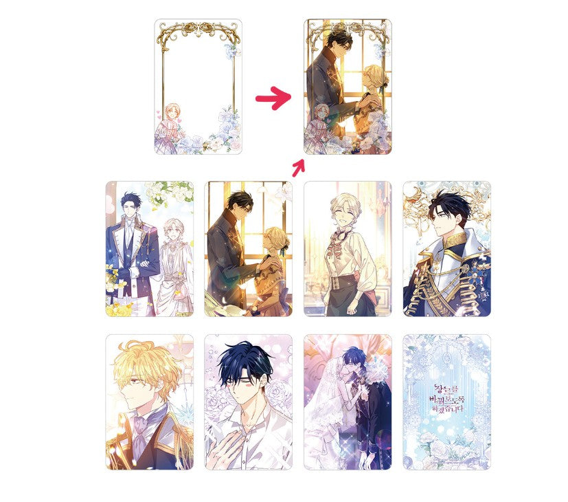 The Villainess Flips the Script : photo card frame set ver.2