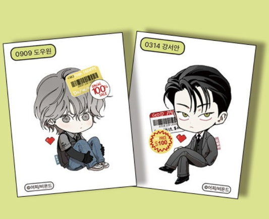 The Pizza Delivery Man and the Gold Palace : 2 Stickers & Mini Acrylic