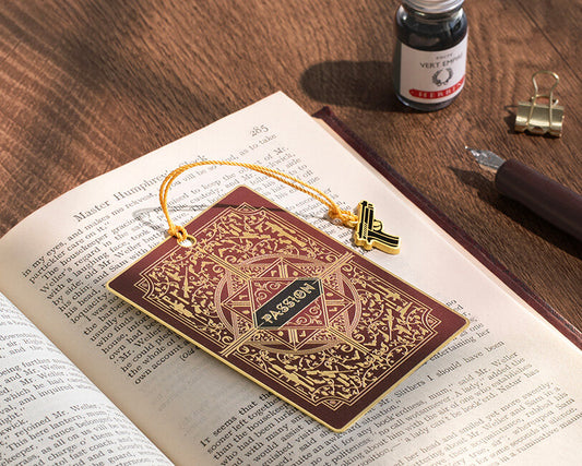PASSION : Metal Charm Bookmark