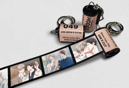[re-stock] Between the Lines : Roll Film Keyring