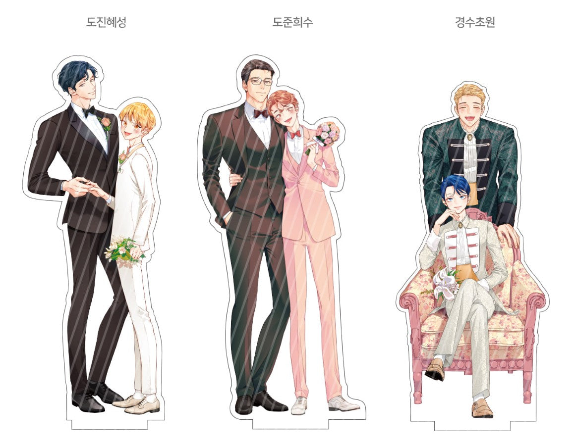[in stock][collaboration cafe] Love Is an Illusion! : Acrylic Stand