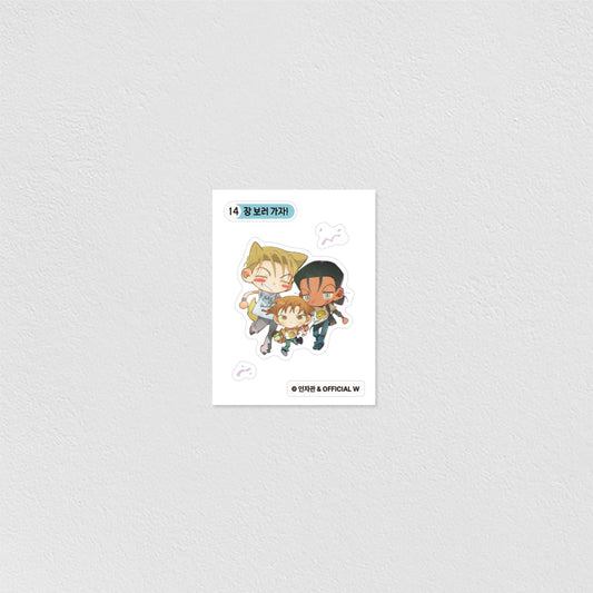 The Shape of Us : Magnet Acrylic Clip