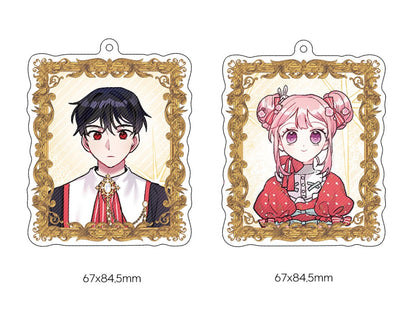 [pre-order][collaboration cafe] Yeondam - The Archvillain's Daughter in Law : Acrylic Keyring