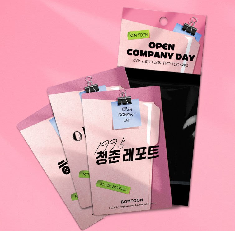 Open Company Day : BOMTOON A Collection Photo cards