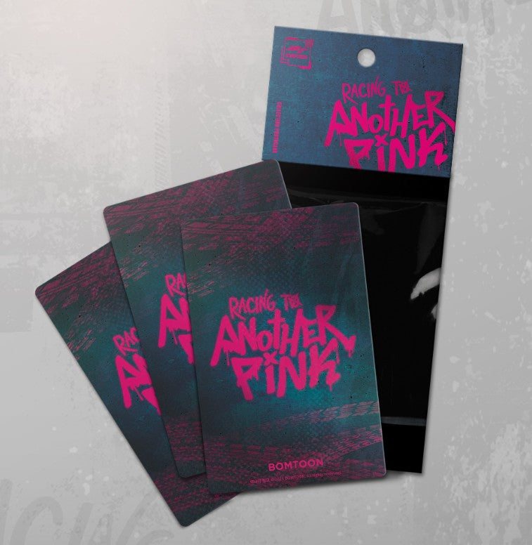 Racing to Another Pink : Racer Collection Photo Cards