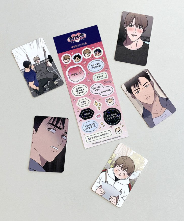 Love Gym : photo card sticker set