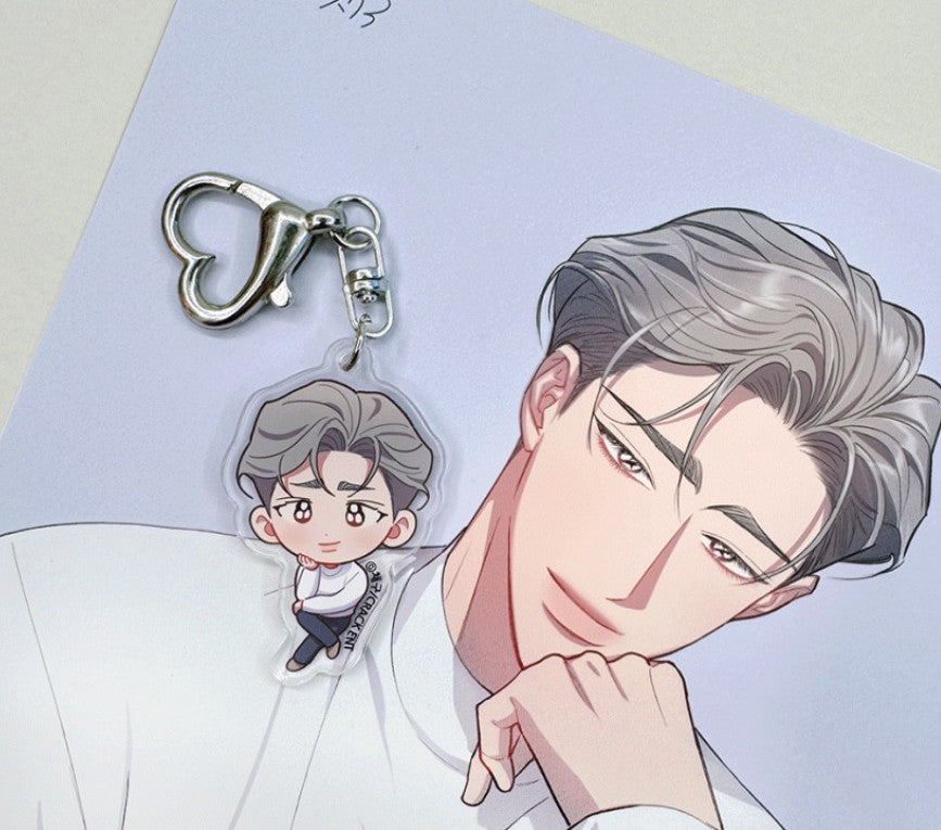 Hair Raising Desires : Taehan Acrylic Keyring