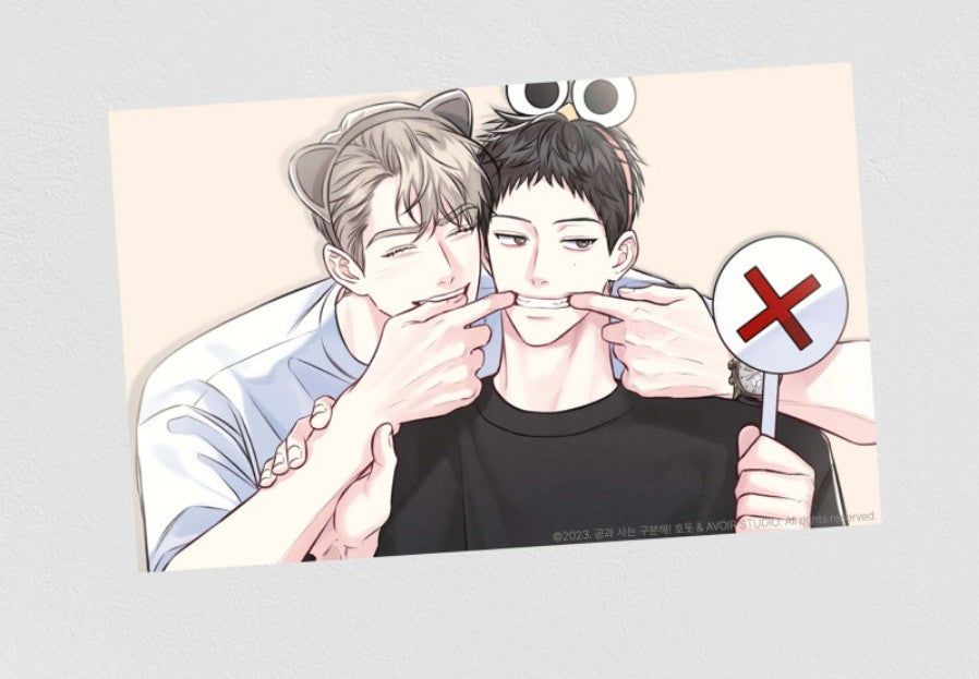 Between the Lines : 4 cut photo set