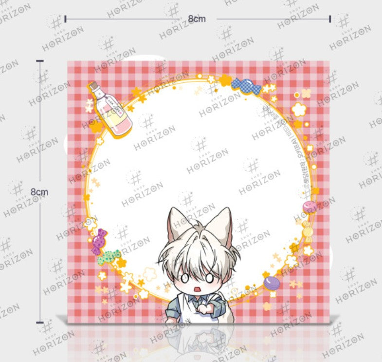 Plin's Love Juice : Sticky Memo Pad 4 Types
