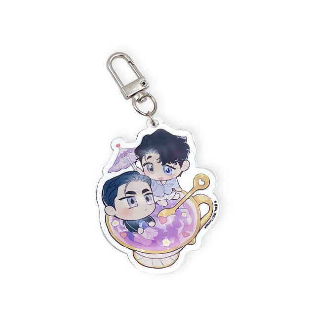 Define The Relationship : Acrylic Keyring