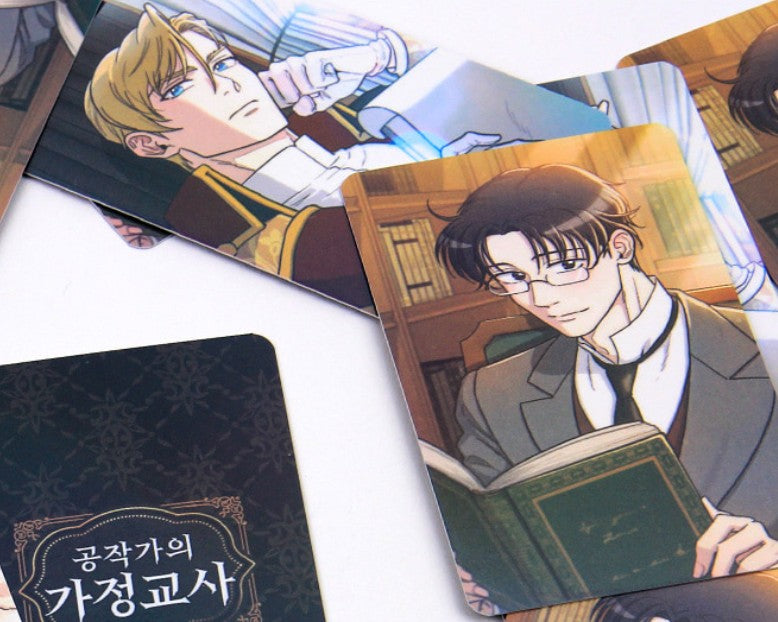 The Duke and The Tutor : photo card set