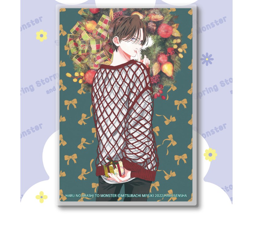 Spring Storm And Monster : Acrylic Card