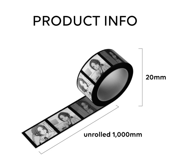 Tears on a Withered Flower : Masking Tape