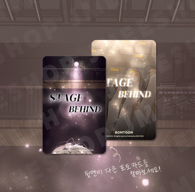 Behind the Scenes : Collection Photo cards