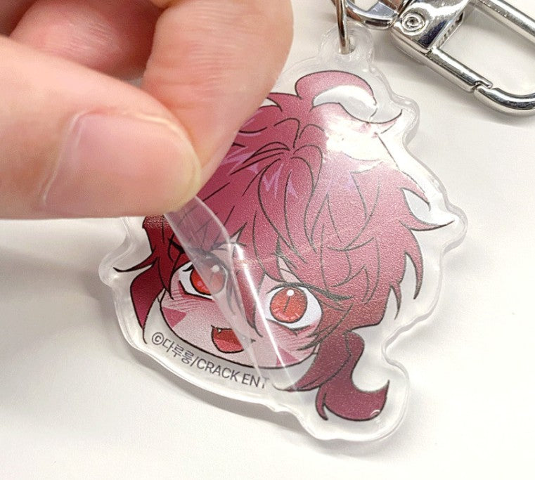 Dark Fall : Acrylic Keyring