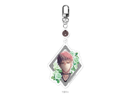 [collaboration cafe] Death Is The Only Ending For The Villain : acrylic keyring