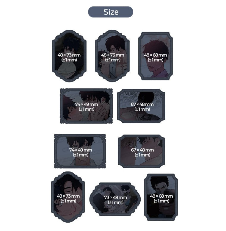 The Words in Your Snare : Cut-out Sticker Pack (2 types)