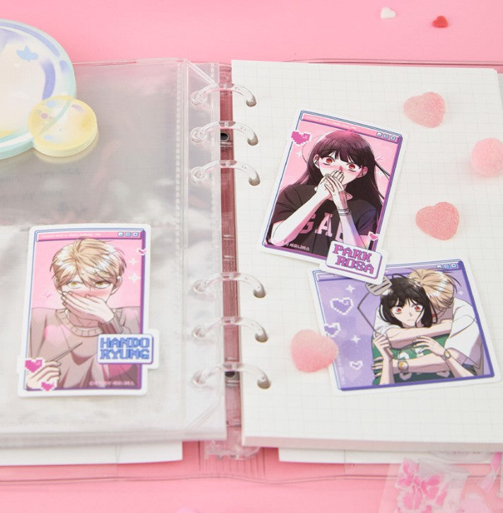 Villain with a Crush : Sticker Pack