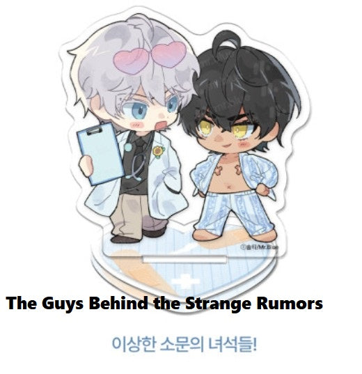 Mr. Blue Webtoon Acrylic Block