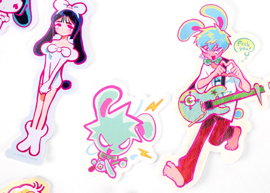 Alien Stage : Rabbit Sticker Set