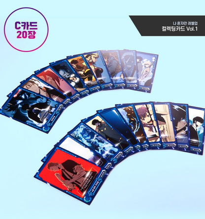[Back in Stock] Solo Leveling : Collecting Card Set(3 cards, randomly)