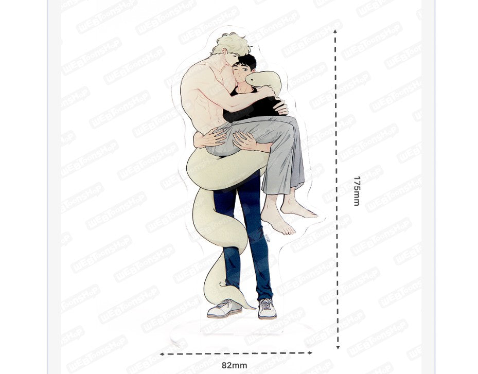 The Sacred serpent's Seduction : Acrylic LD Stand