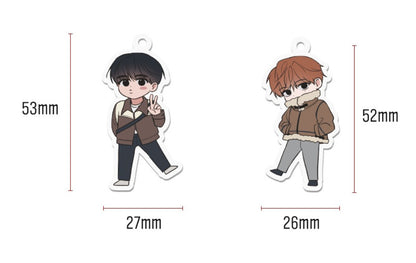 [collaboration cafe] Between the Stars : SD Acrylic Keyring