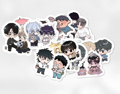 LEBOM CAFE] Open Company Day : Small Pieces Sticker – nemo it store