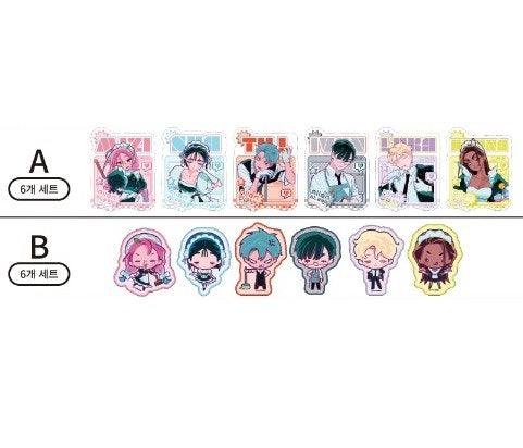 [Animate Cafe] Alien Stage : Hologram Sticker Set – nemo it store