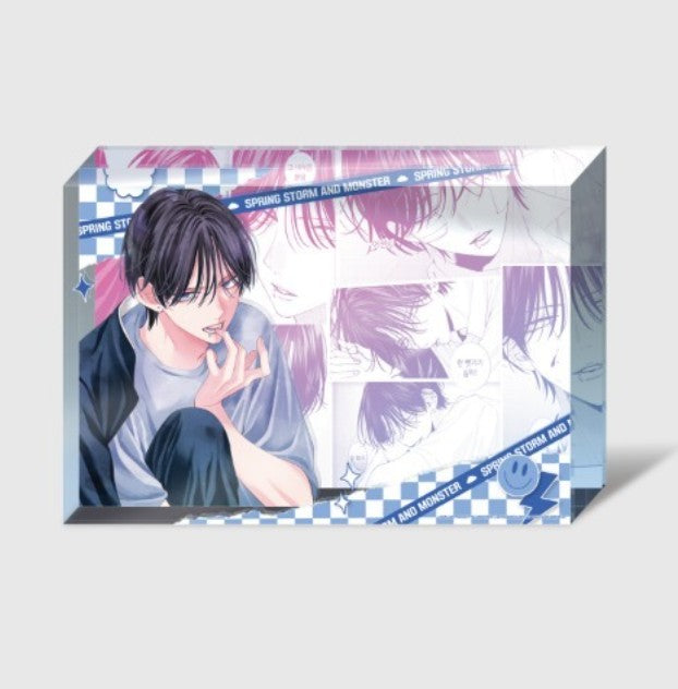 Spring Storm And Monster : Acrylic Block